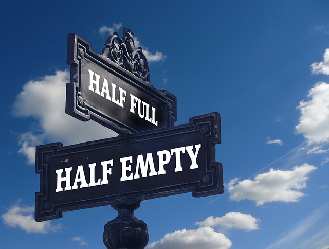 half full, half empty