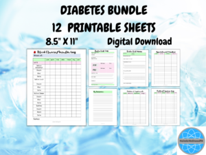 diabetes planner printables